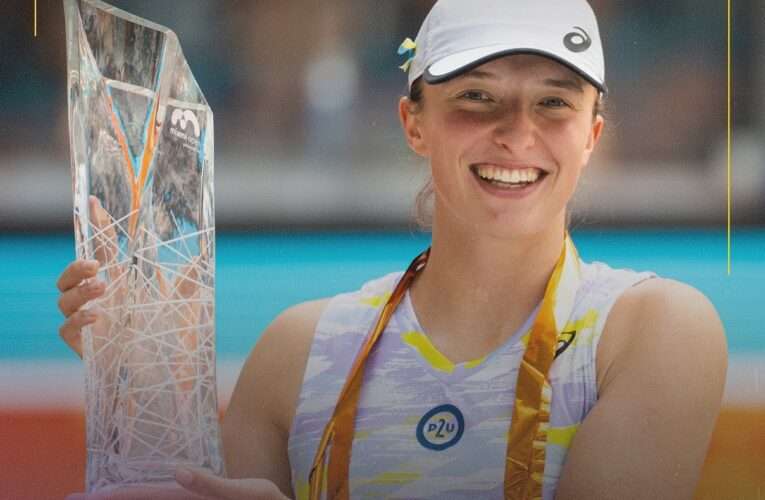Польская теннисистка Ига Свентек  стала победительницей турнира в Майами
