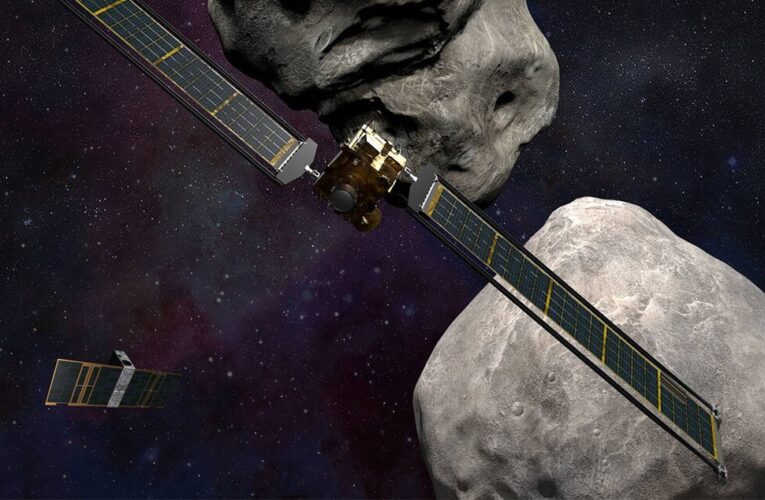NASA разбило космический аппарат об астероид – видео
